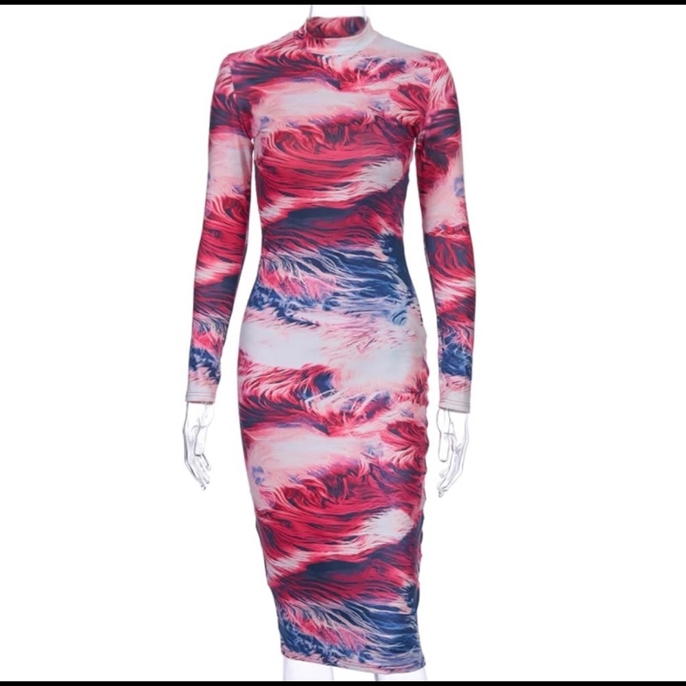 Long Sleeve Midi Dress